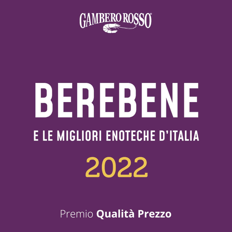 Gambero Rosso Premio Qualità Prezzo Berebene 2022