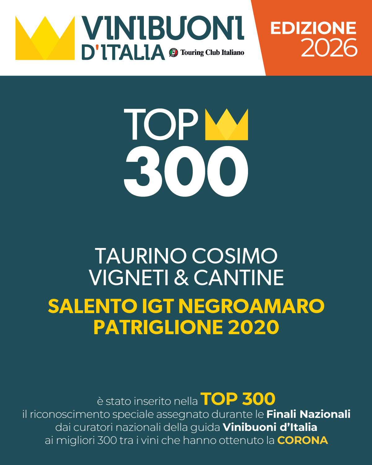 PATRIGLIONE 2020